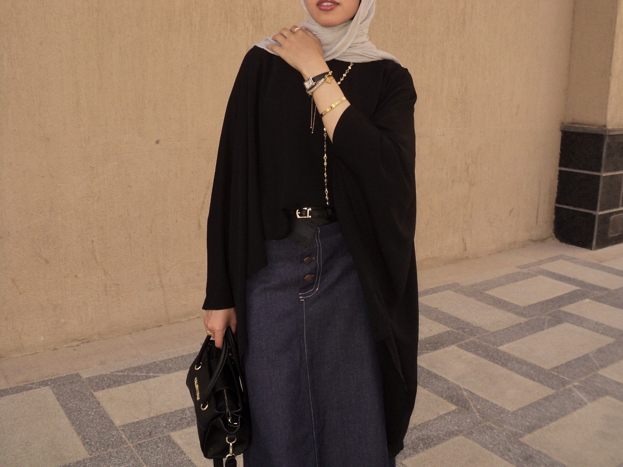 Dorar Black Blouse
